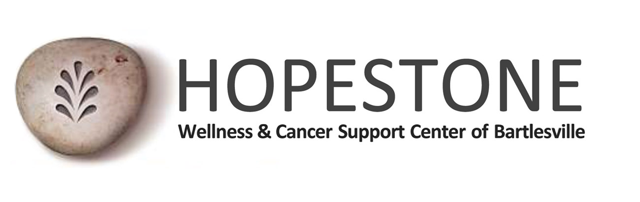 Logo for HOPESTONE Cancer Support Center in Bartlesville, OK, USA.