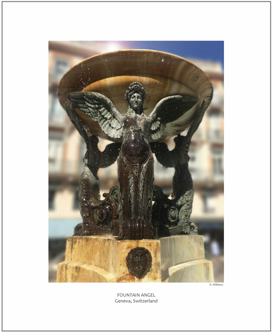 FOUNTAIN ANGEL - Geneva, Switzerland