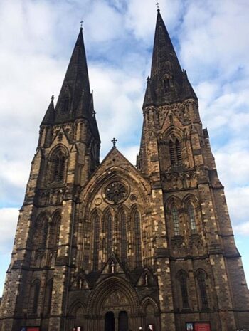 Designed by English architect, Sir George Scott, and completed in 1879, St. Mary's is a stunning Episcopal cathedral in central Edinburgh.